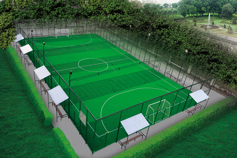 蘭州足球場人造草坪場地的五個(gè)鋪設(shè)要點(diǎn)